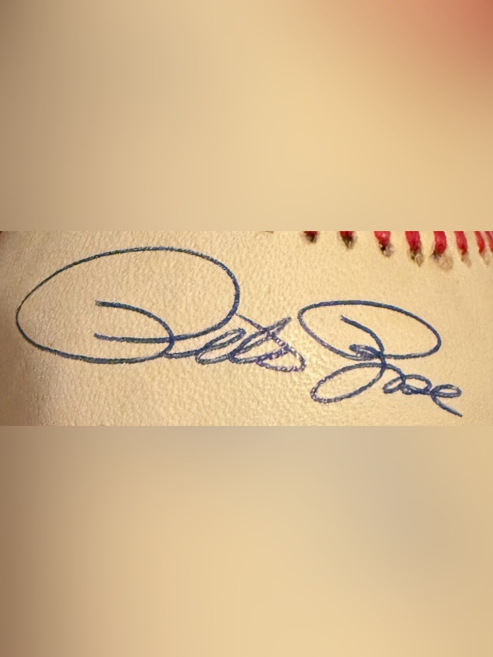 Pete Rose Autographed Signed Baseball - Vintage Americana Memorabilia COA #5273 - Picture 3 of 13